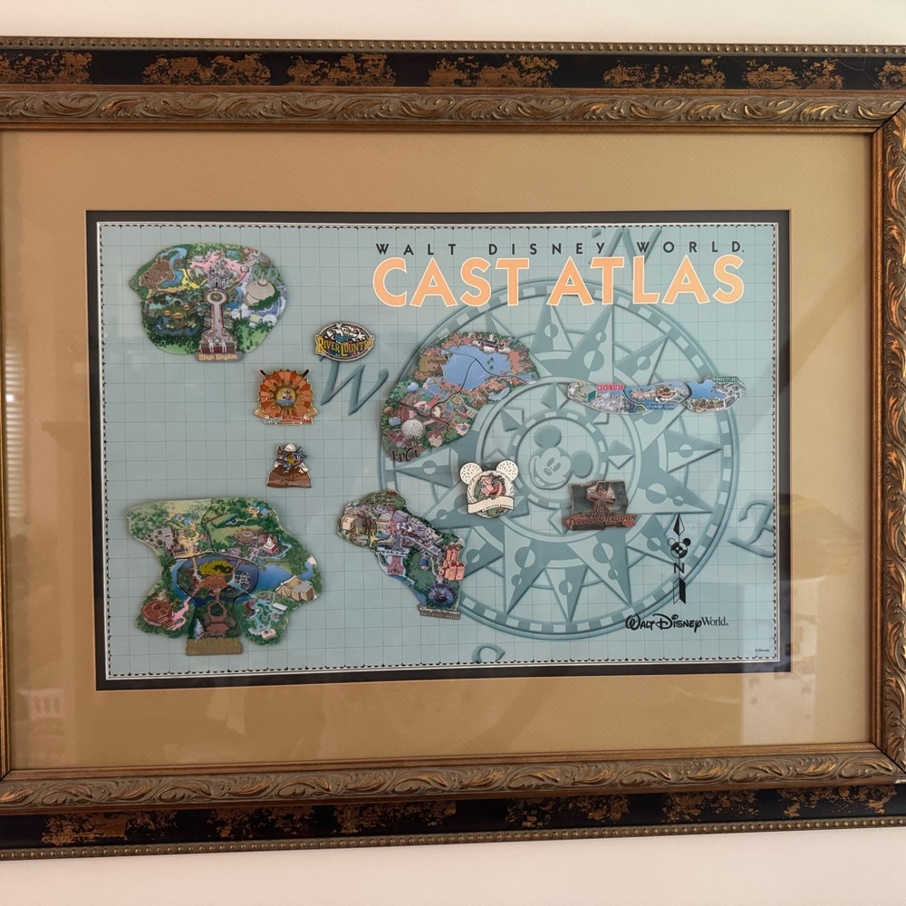 Walt Disney World Cast Atlas Limited Edition Set